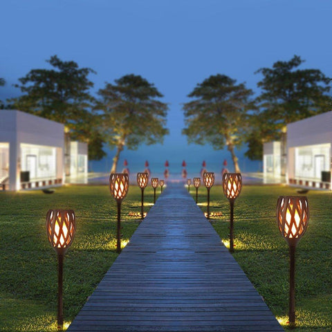 Image of Multi Color Solar Torch