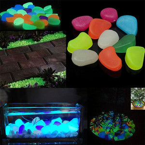 Glowing Garden Pebbles (100pcs)