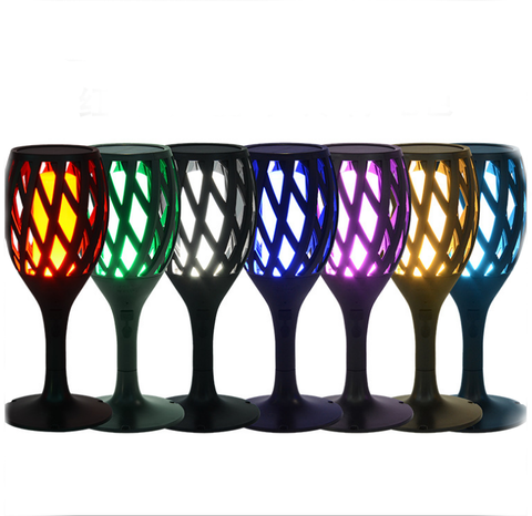 Image of Multi Color Solar Torch